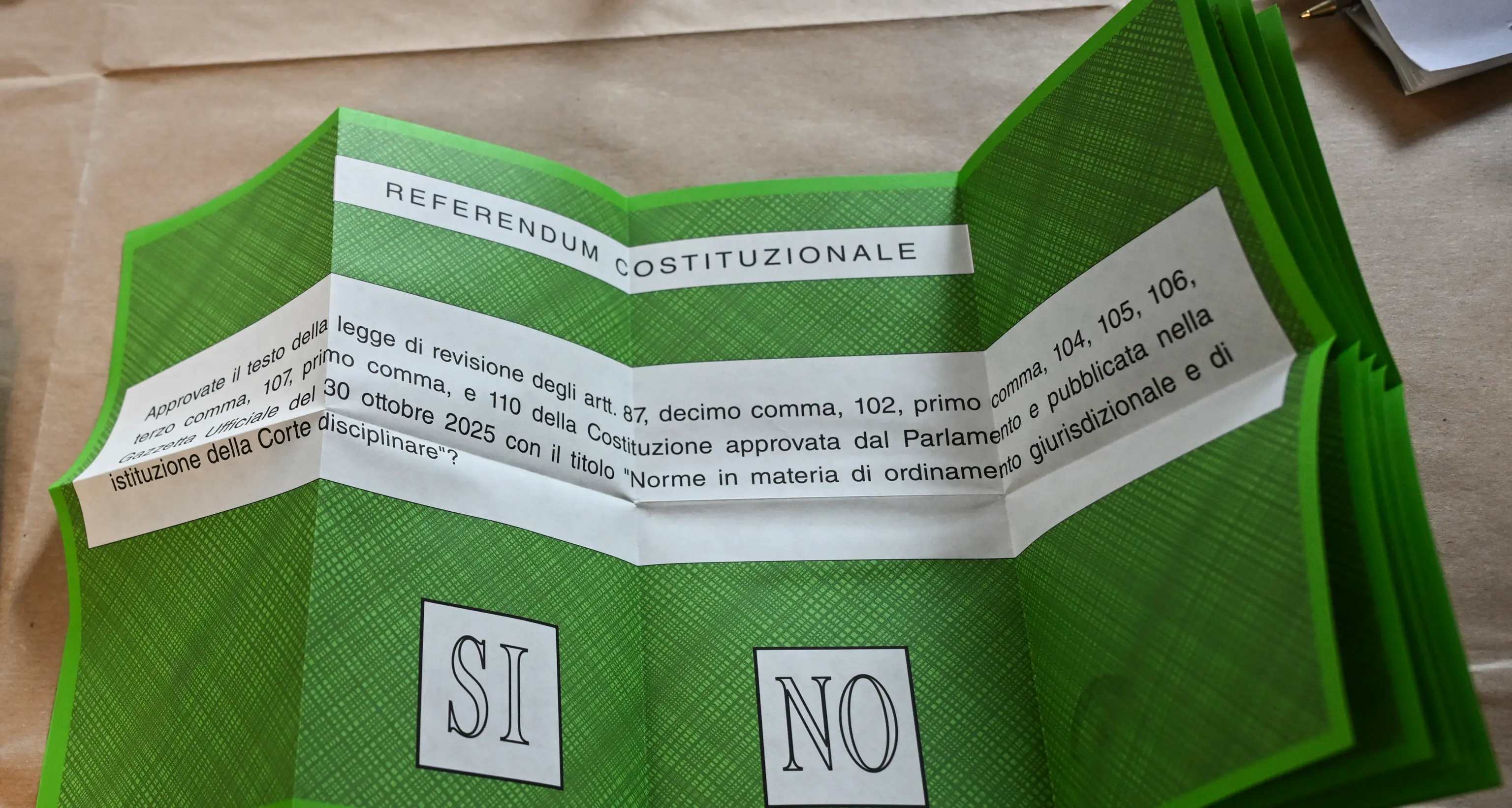 Referendum: dato definitivo dell'affluenza alle 12 al 14,9%