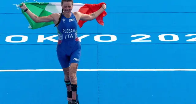 Paralimpiadi: altre due medaglie per l'Italia, dal triathlon