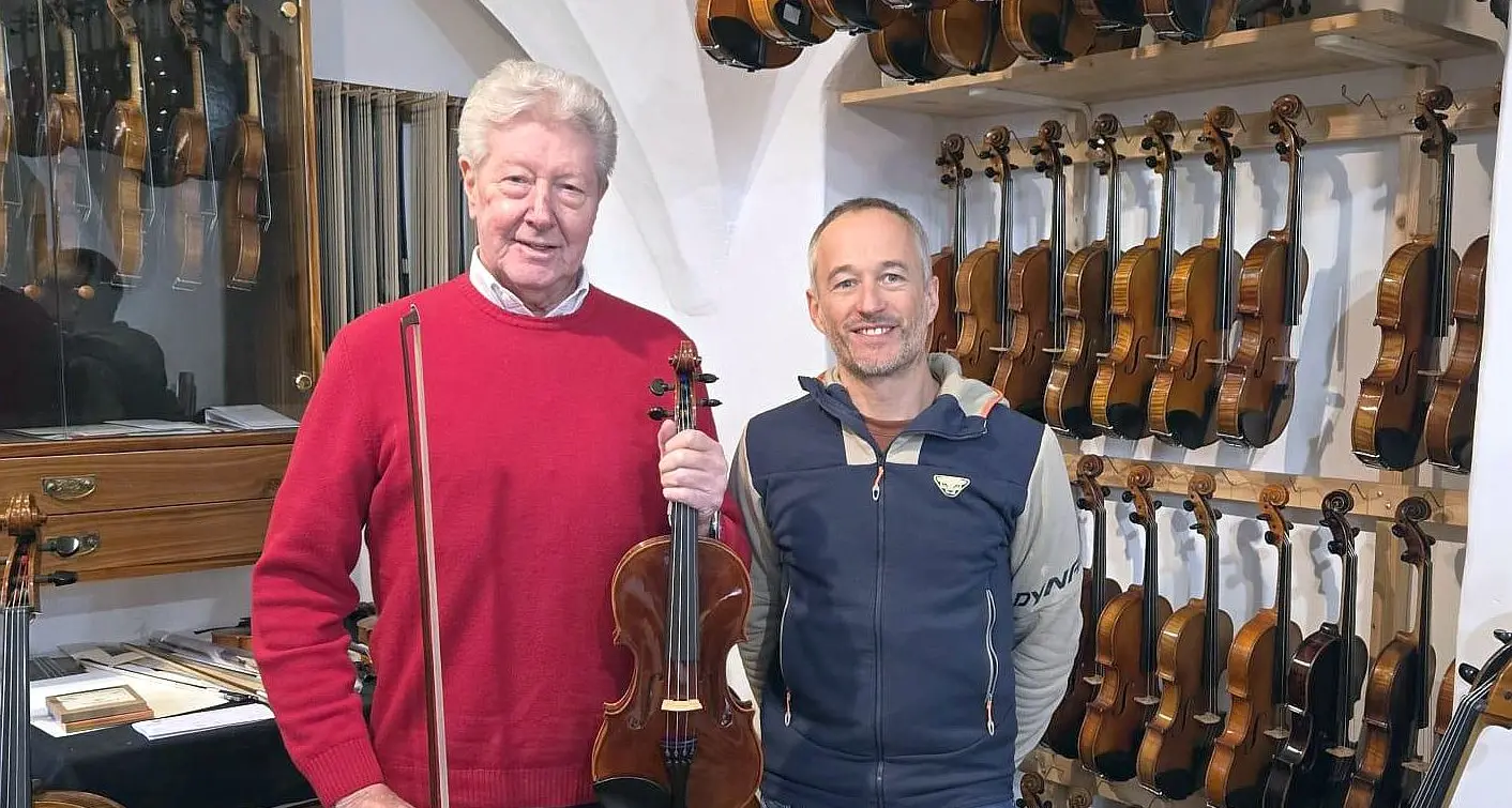 Renzo Caramaschi passa dalla politica al violino: «Realizzo un sogno»
