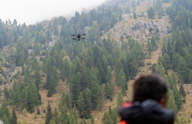Robot autonomi e IA per monitorare la fauna selvatica sulle Dolomiti