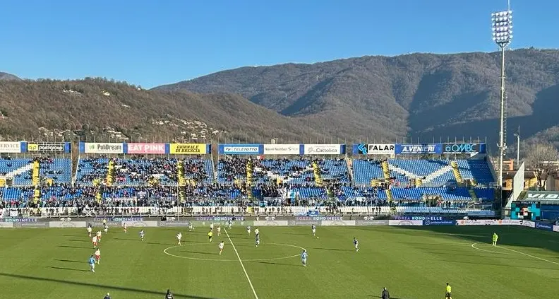 Il Südtirol va in vantaggio a Brescia ma viene raggiunto su rigore