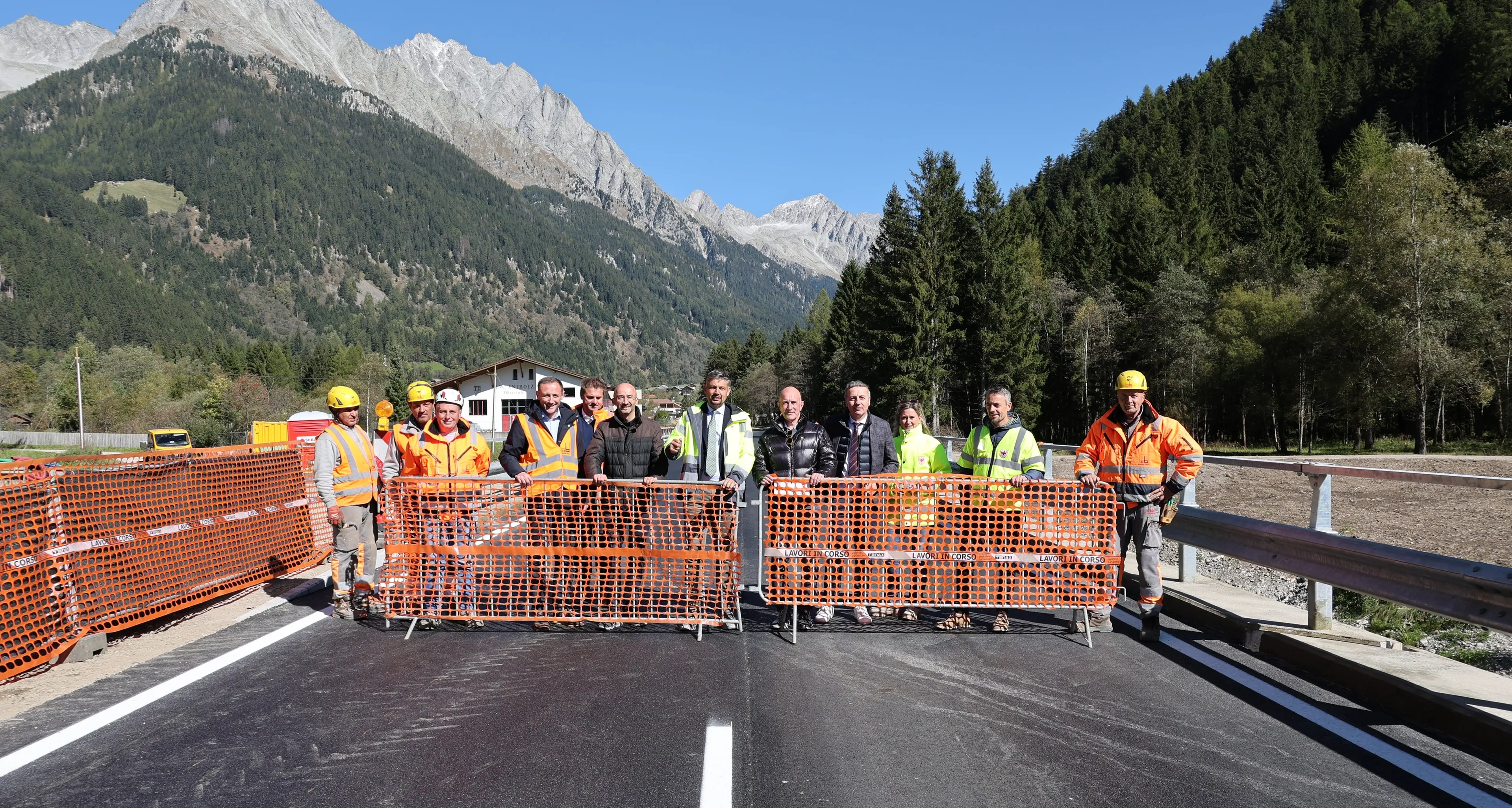 Anterselva, inaugurato il nuovo ponte. Il sindaco: “Più sicurezza e accessibilità”