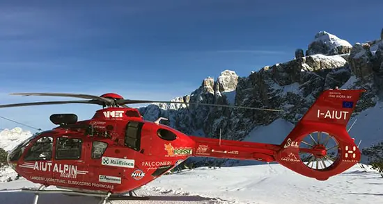 Due scialpinisti bloccati sul Sella: il meteo complica i soccorsi