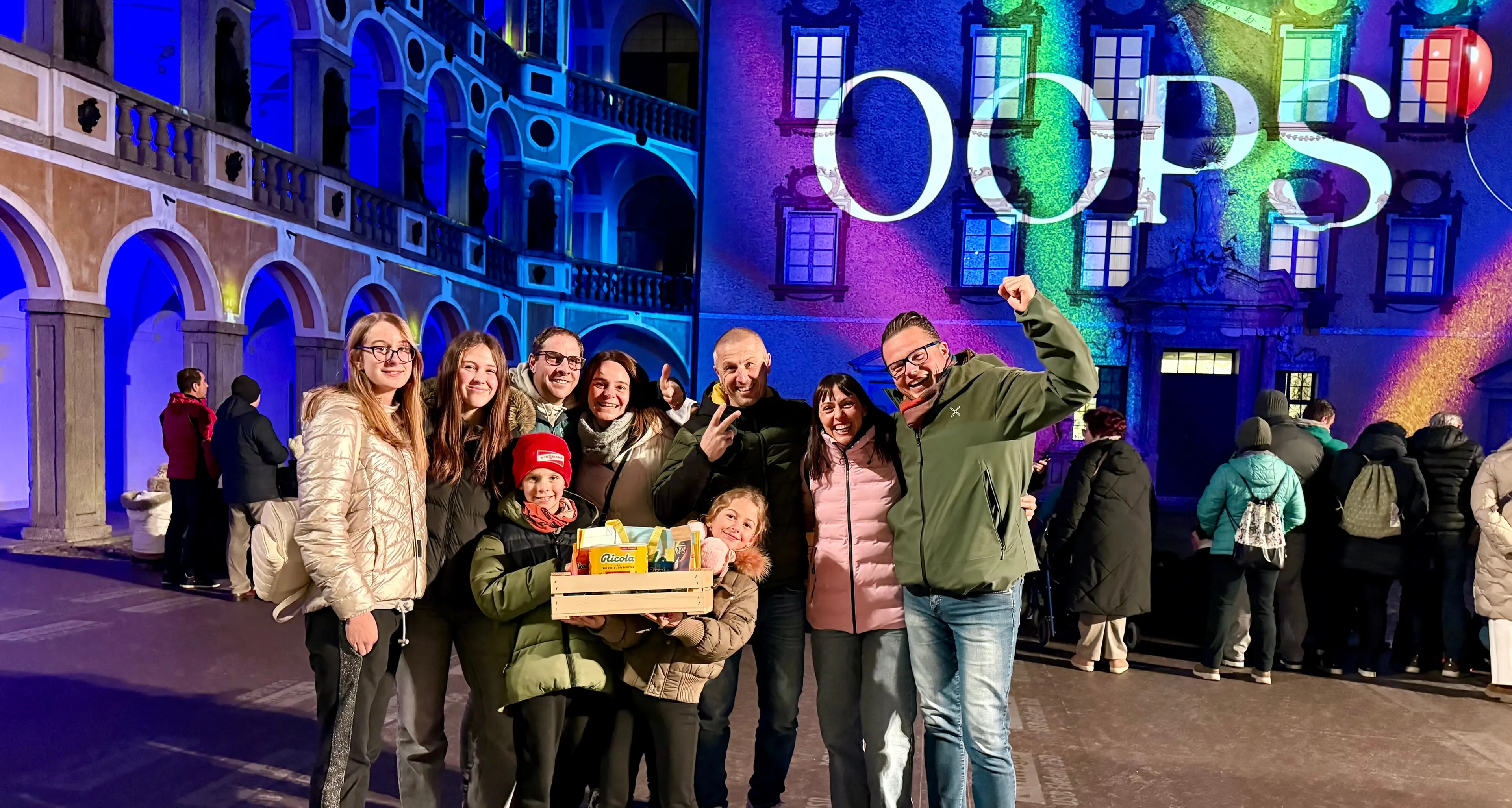 Oops, ingresso numero 20mila: premiate due famiglie trentine