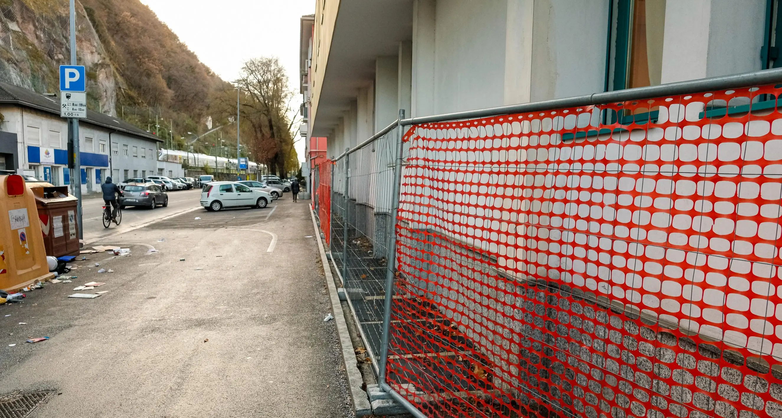 Bolzano: a Villa Armonia barriere anti clochard
