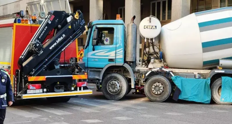 Camionista a processo per l’investimento in piazza Mazzini in cui morì Margherita Giordano