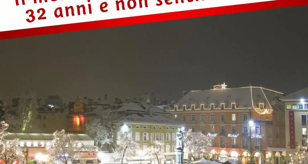 Mercatino di Bolzano al via da giovedì 23 novembre: si apre accendendo le 1300 luci dell’albero