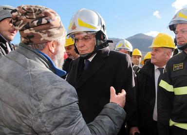 Mattarella, ricostruzione dopo terremoto è impegno complesso, ultimarla velocemente
