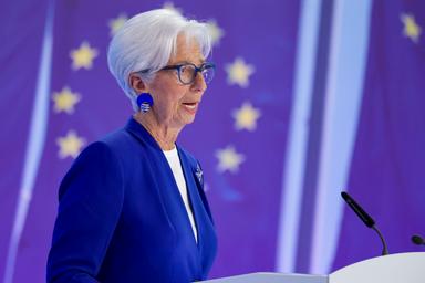 Lagarde, i tassi a lungo termine freneranno la crescita