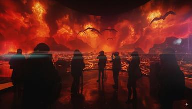 A Napoli l'inferno di Dante diventa una mostra immersiva e multisensoriale