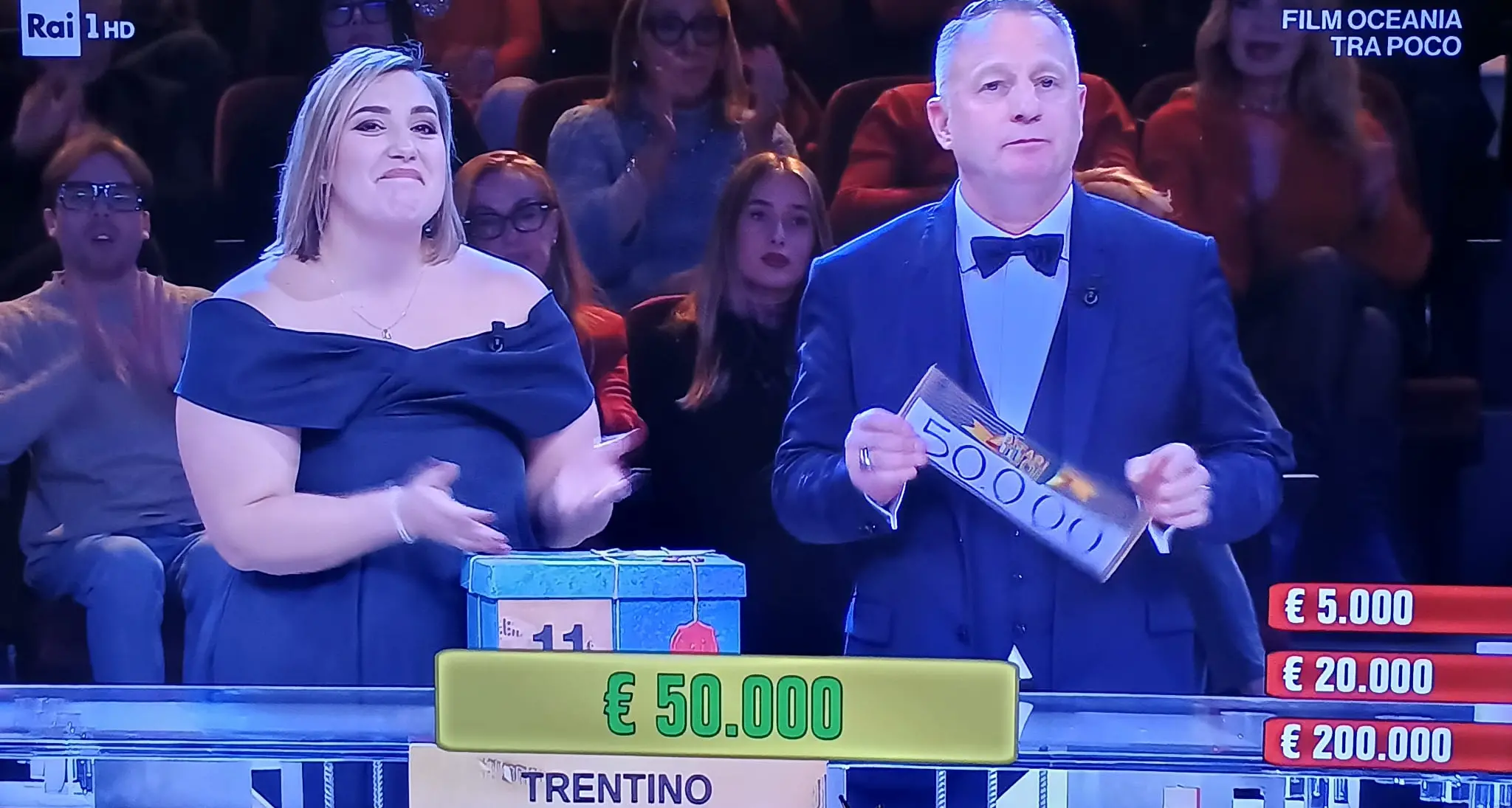 “Affari Tuoi”, Oswald di Bolzano vince 50mila euro ma ne vede sfumare 200 mila