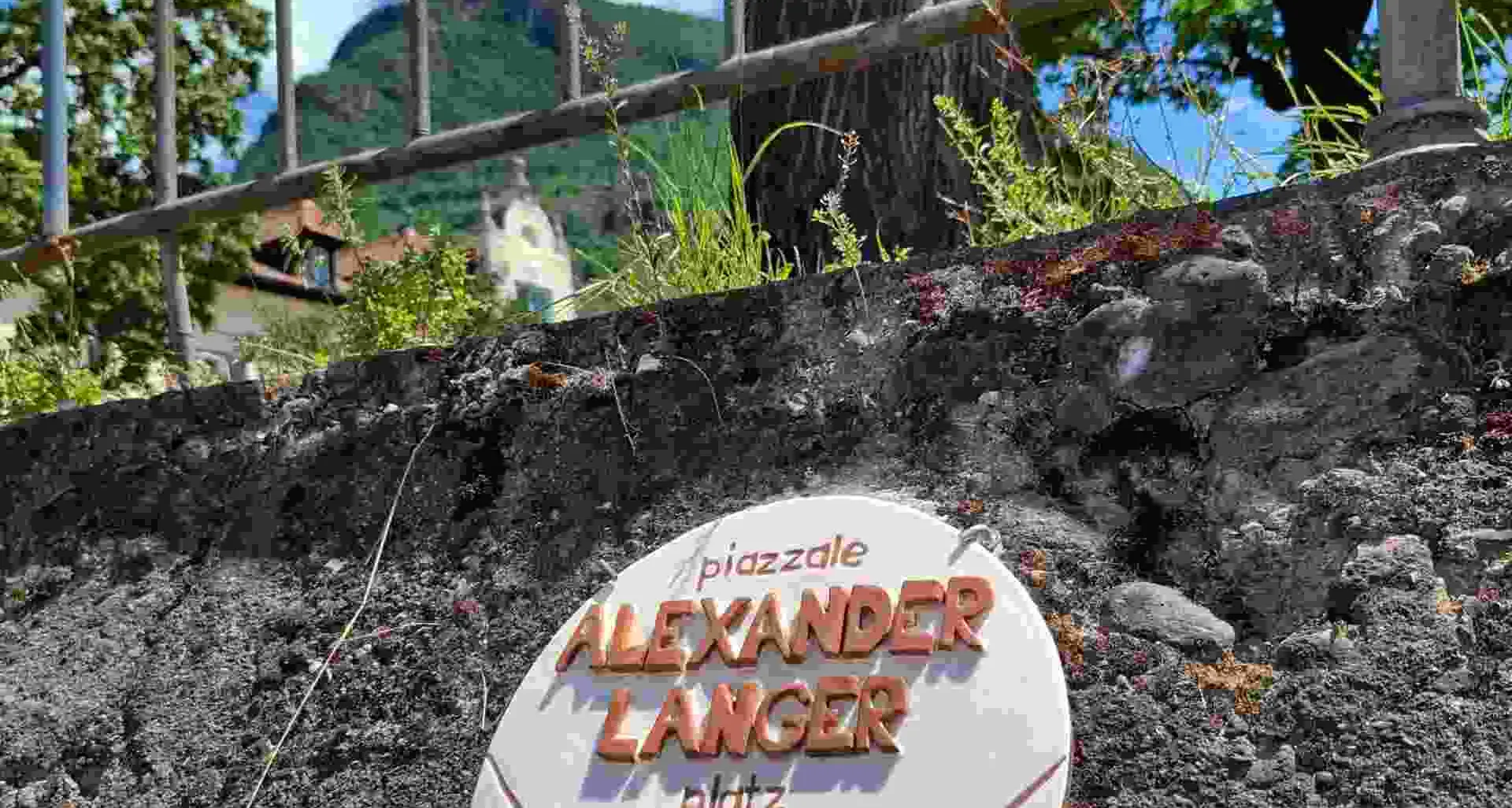 “Piazzale Alexander Langer” al Talvera, depositata la mozione per l’intitolazione ufficiale