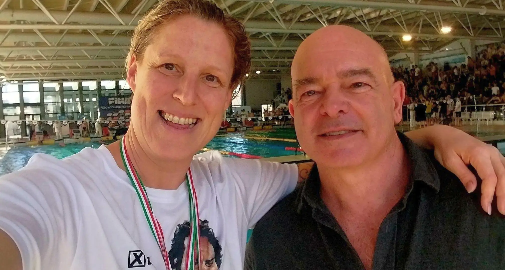 Nuoto “al gelo”: «Ho vinto la sfida con me stessa»