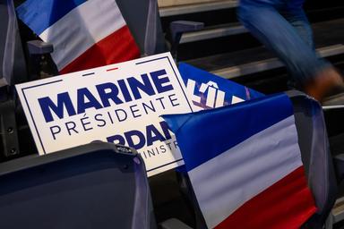 Le Pen promette 'un governo di unione nazionale pluralista diretto da Bardella'