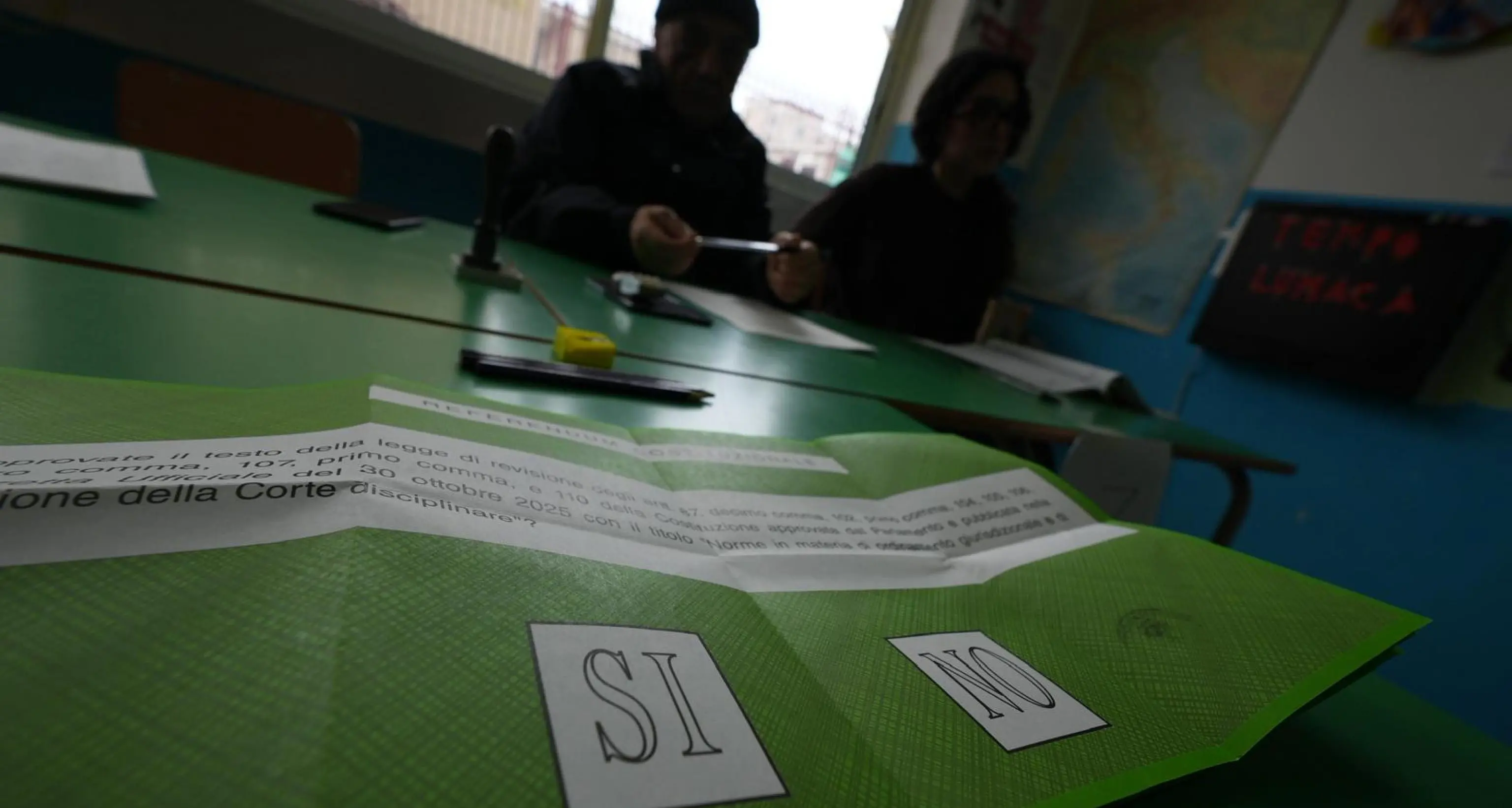 Referendum: ad un quarto dei seggi scrutinati affluenza al 58,51%