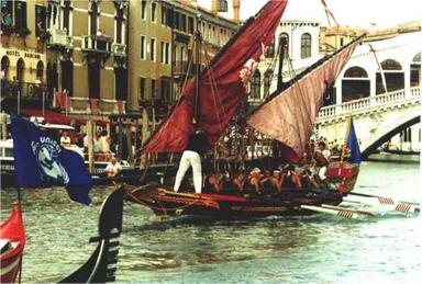 Torna sul Canal Grande il 'Dragun' e rinnova la pace tra Repubbliche Venezia e Genova