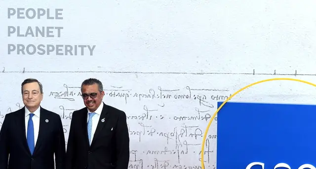 G20: Tedros, serve accordo globale contro le nuove pandemie