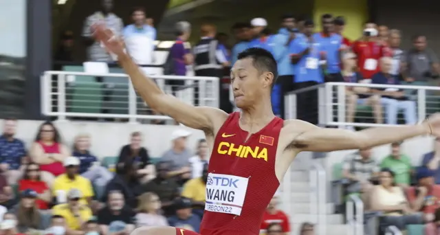 Atletica: mondiali; salto in lungo, oro al cinese Wang Jianan
