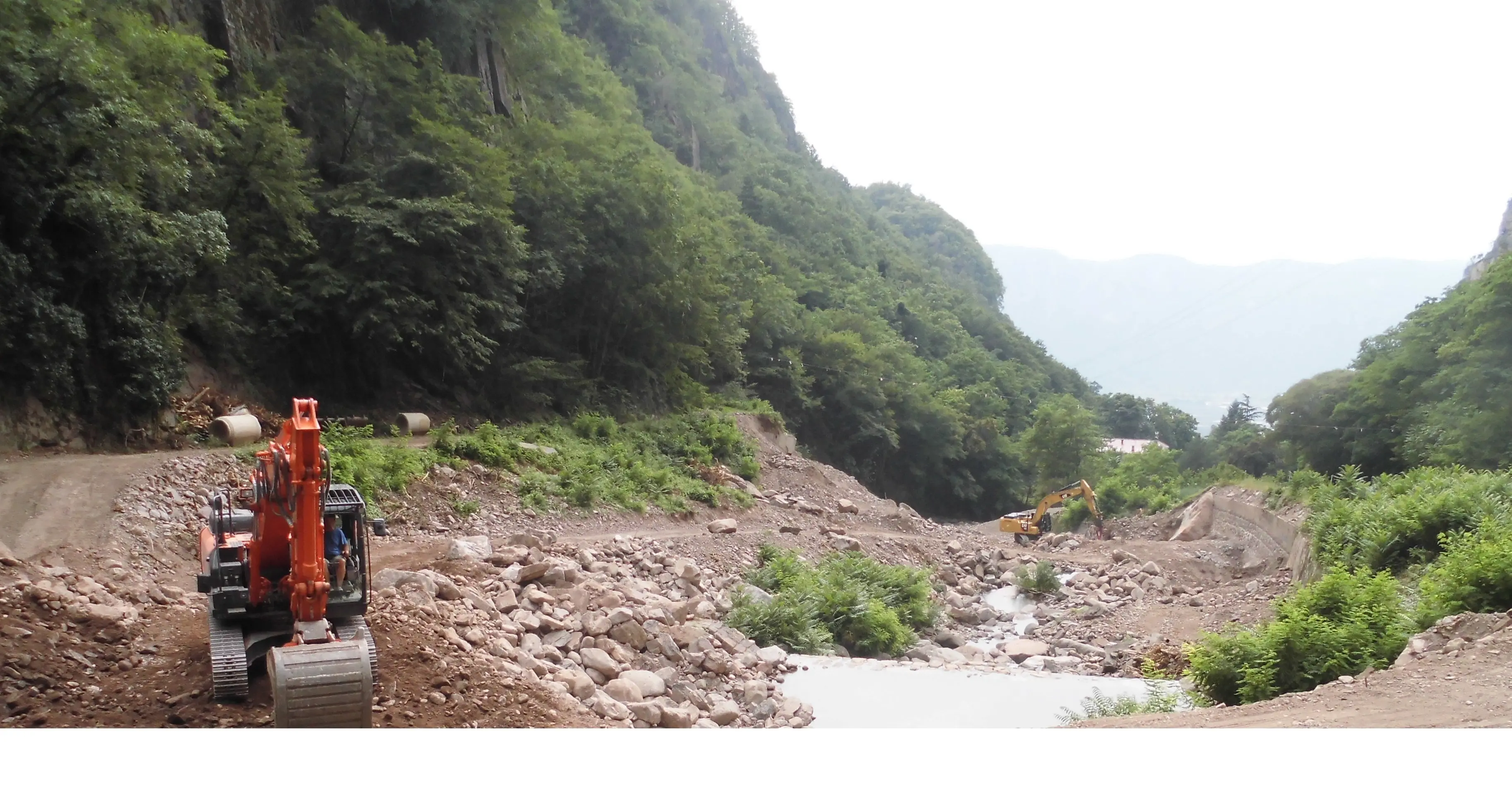 Nuova briglia sul rio Vallarsa, entro l'estate un bacino da 38.000 metri cubi