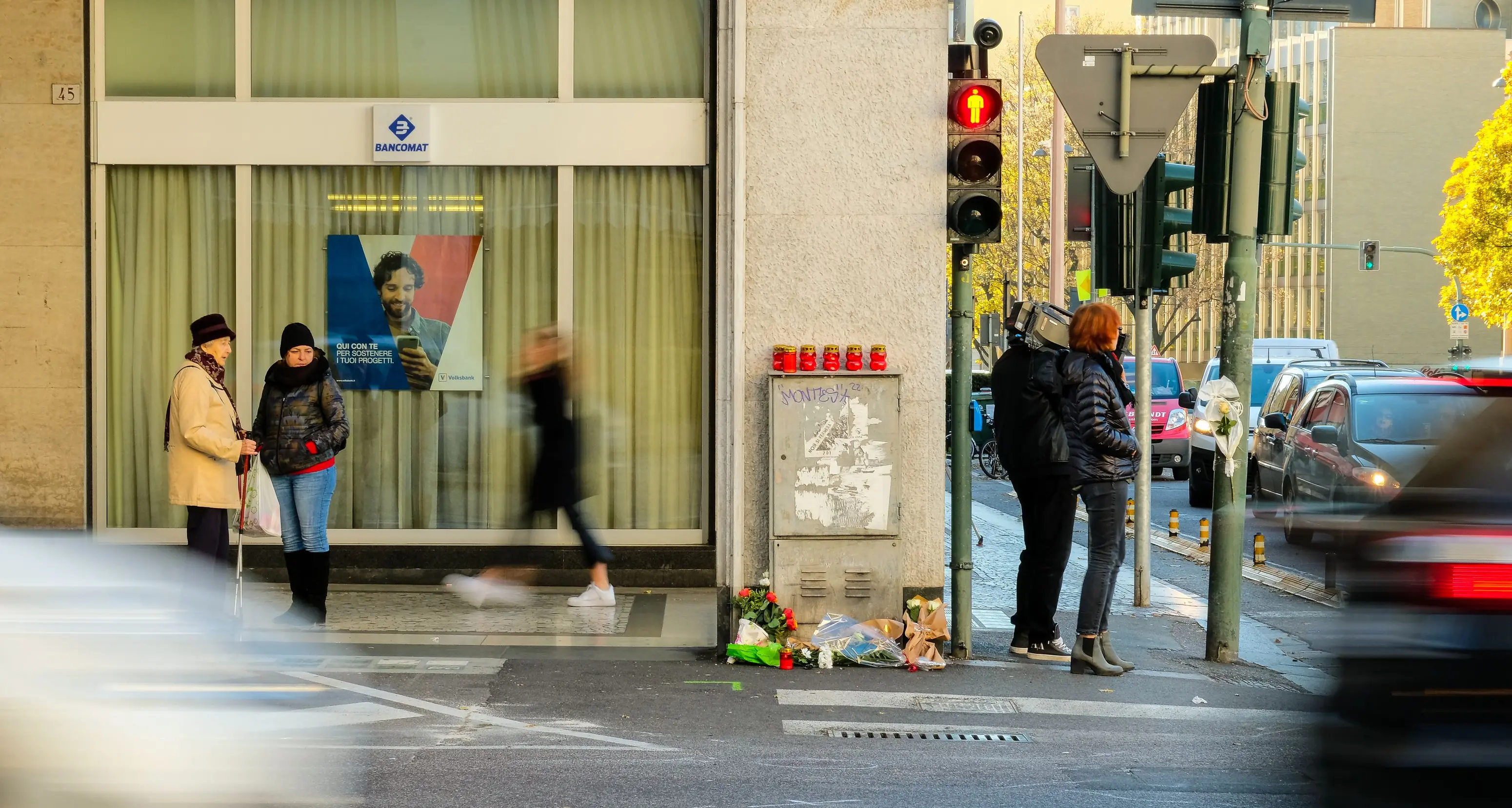 Investimento mortale a Bolzano, sequestrata la betoniera e installato un nuovo semaforo