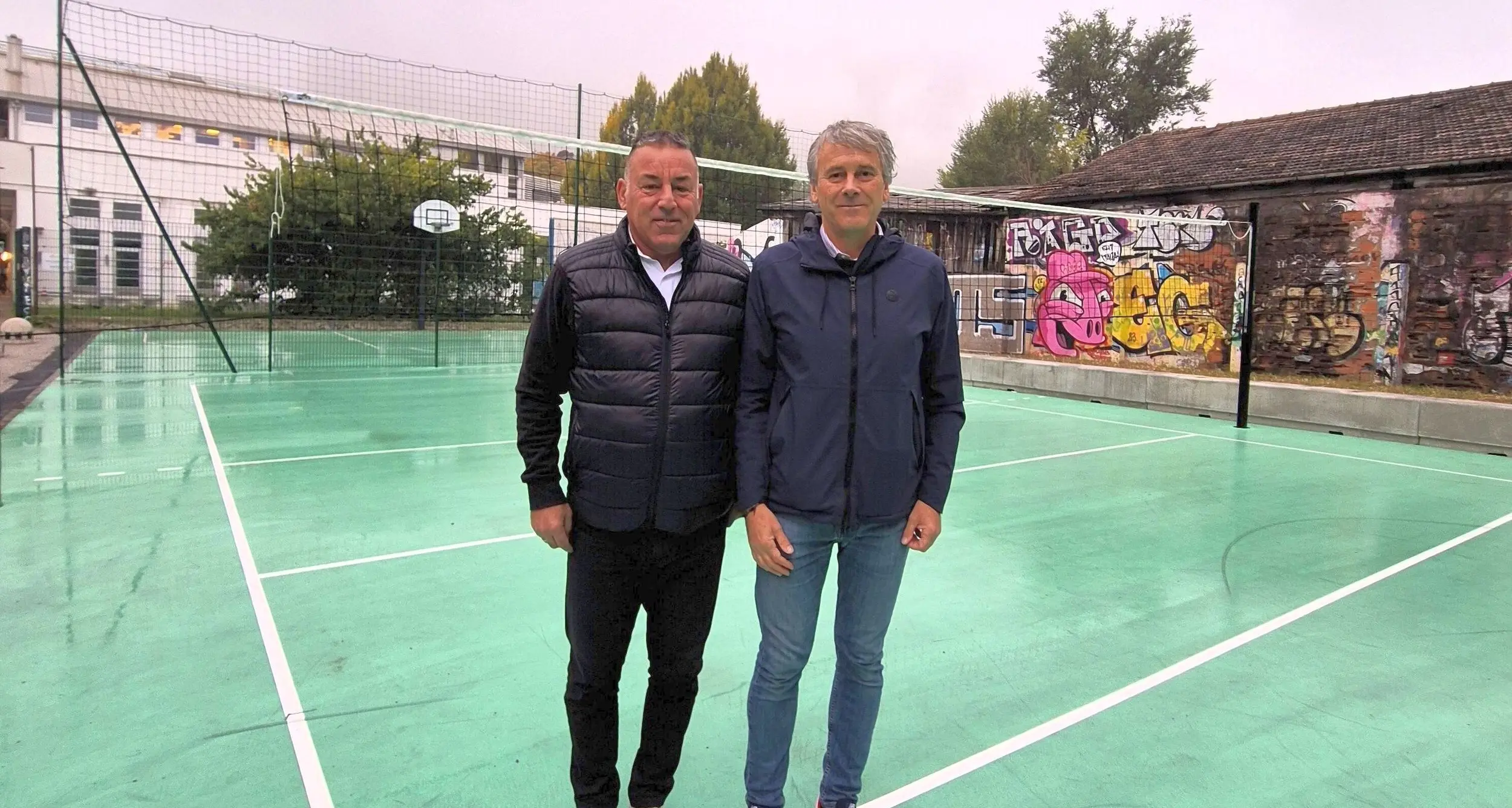 Rinnovata l’area di Maso Premstaller: basket, volley e socialità ai Piani