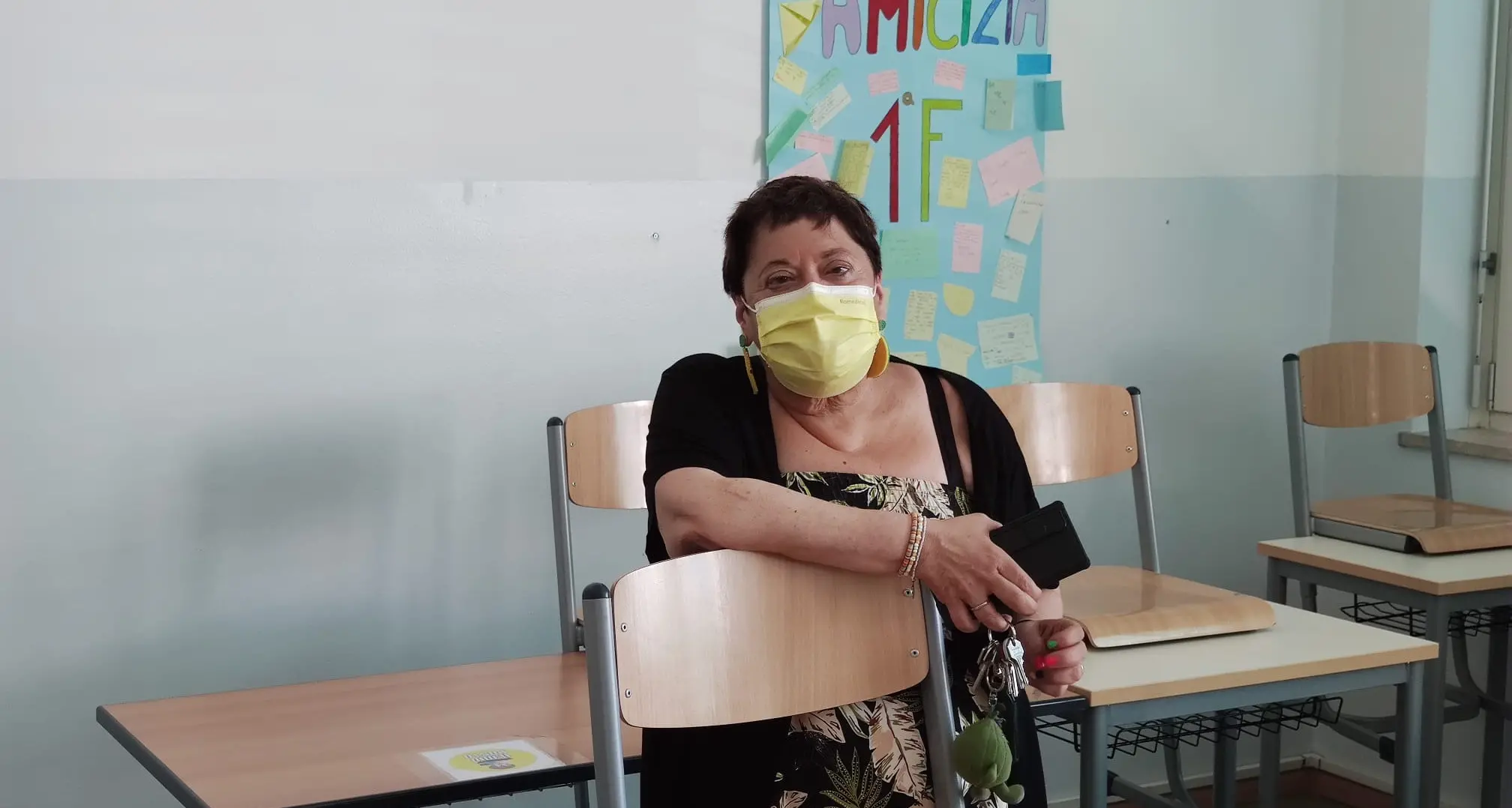 Mariarosa Lombardo: «Lascio la scuola dopo 40 anni di insegnamento»