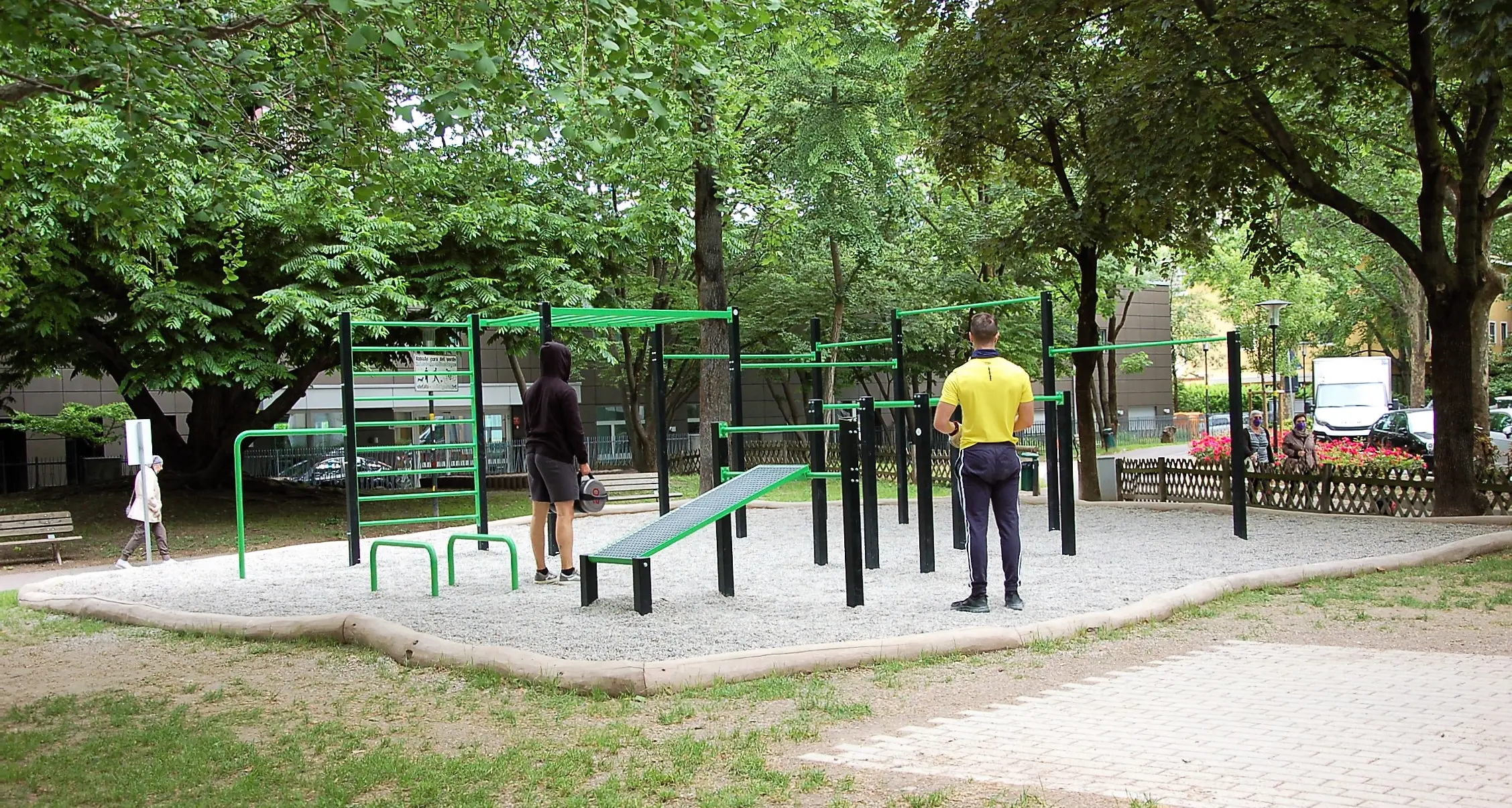 Don Bosco, l’area giochi si amplia e diventa anche spazio fitness