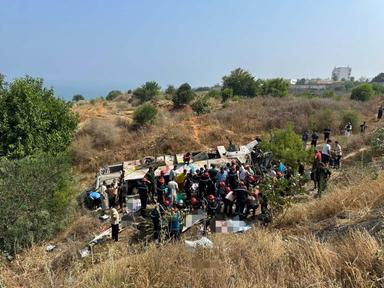 Autobus finisce in una scarpata in Algeria, almeno 25 morti e 44 feriti