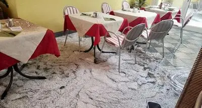 Grandinata violentissima, si fa la conta dei danni ai frutteti