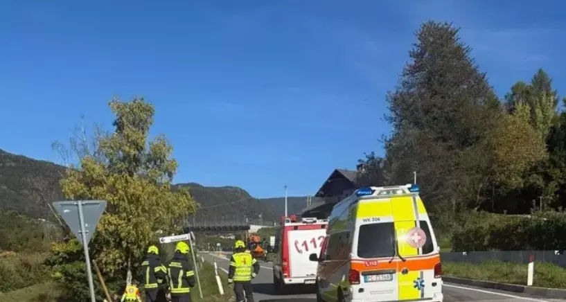 Due incidenti sulla statale 48 a Montagna: grave un motociclista 24enne di Cavalese