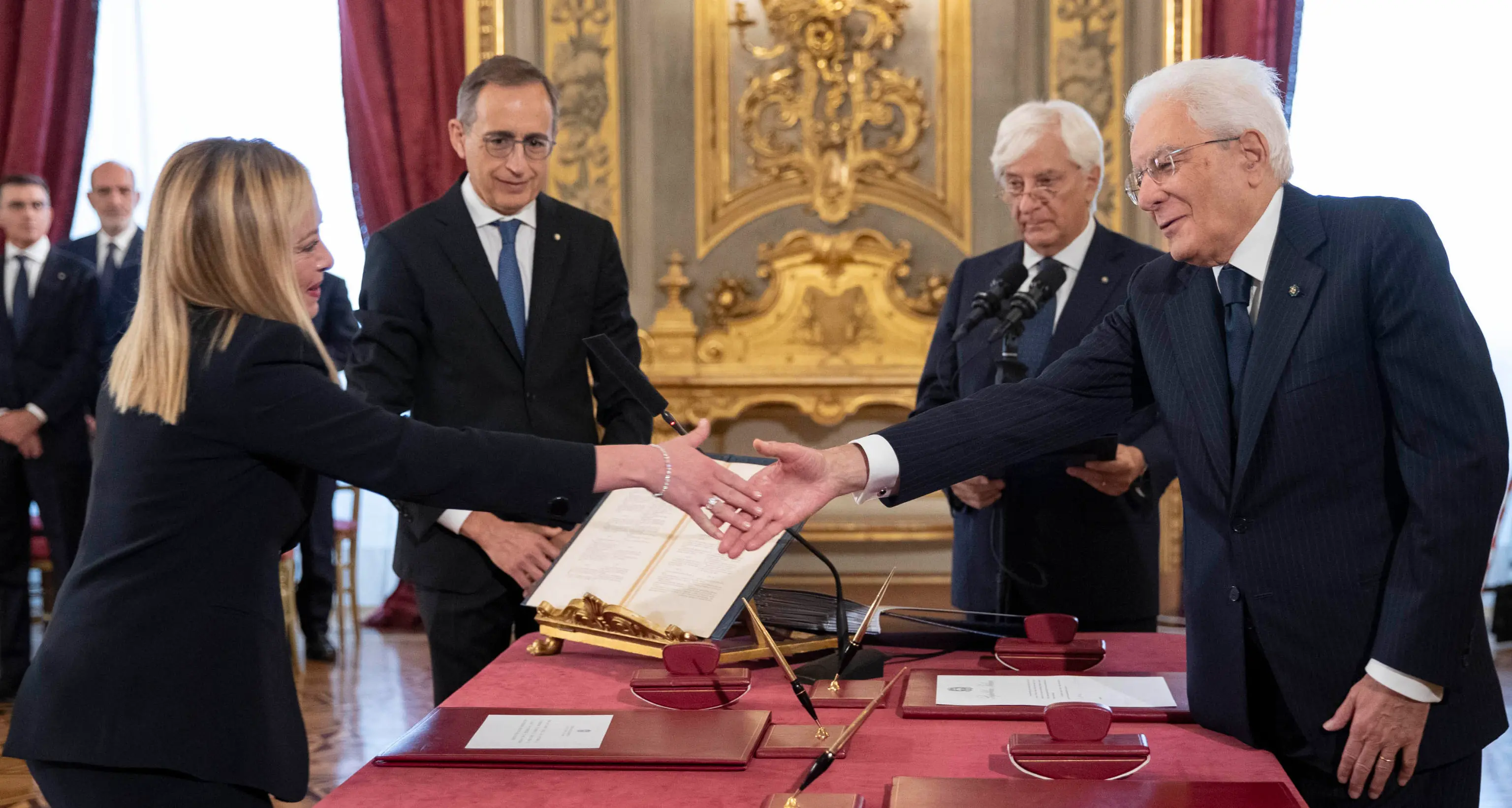 Ue: Meloni e ministri al Quirinale da Mattarella