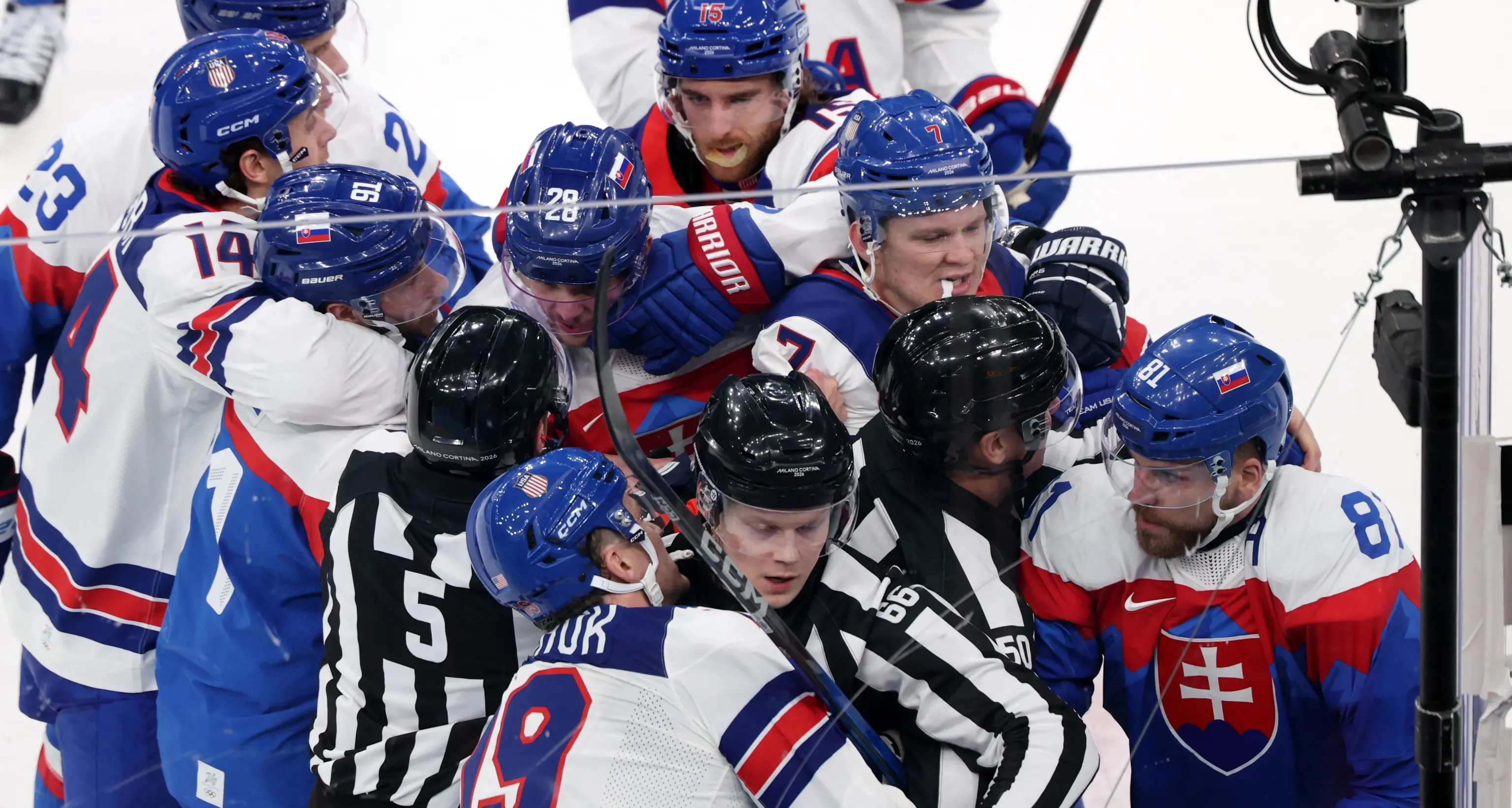 Milano Cortina: sarà Stati Uniti-Canada la finale del torneo maschile di hockey