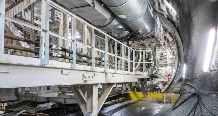 La fresa meccanica \"Virginia\" è arrivata al Brennero