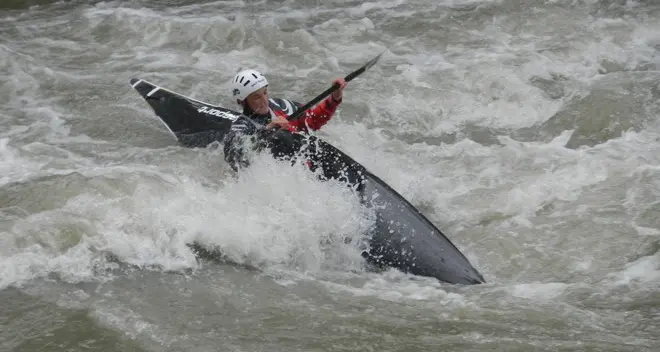 Gara internazionale di canoa, un giovane meranese sul podio