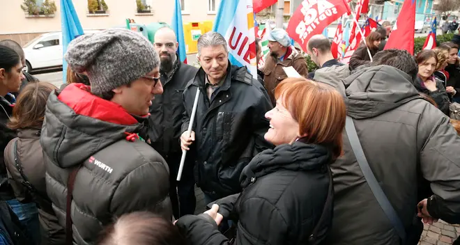 Esuberi alla Würth, va in scena la rabbia dei lavoratori