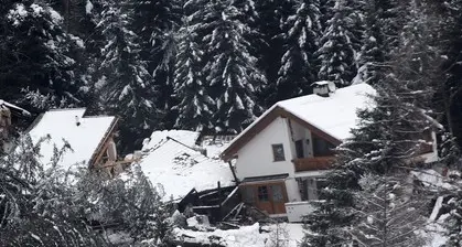 La frana in val Badia ha raggiunto il rio Gadera