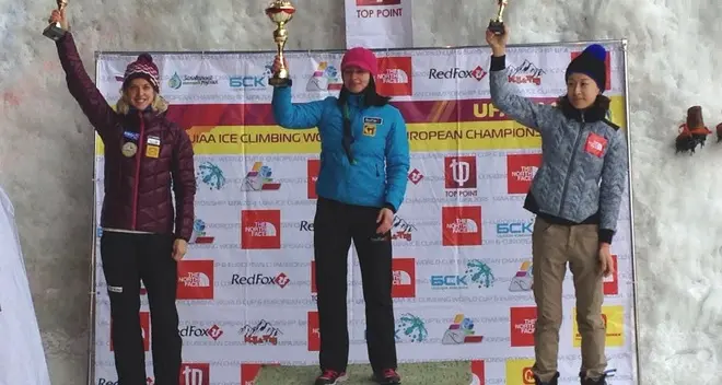 Arrampicata su ghiaccio, Angelika Rainer chiude la Coppa del mondo con un secondo posto