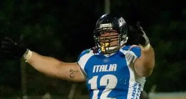 Football, il capitano della nazionale ai Giants Bolzano