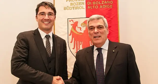 Kompatscher incontra il questore Carluccio