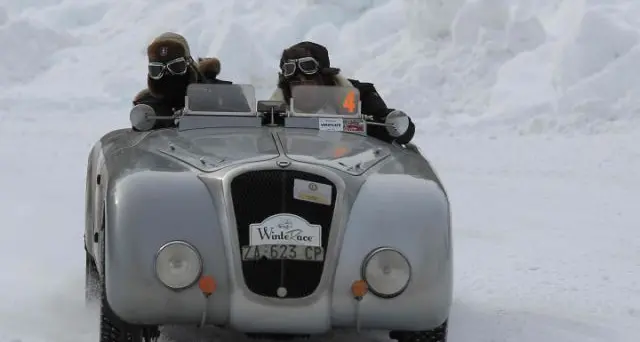Auto d’epoca, la WinteRace parte da Cortina e fa tappa in Alto Adige