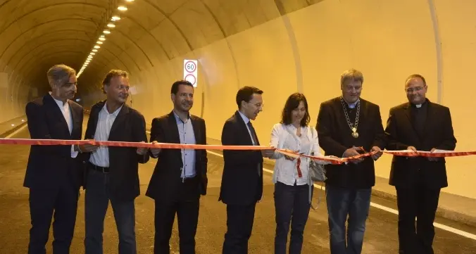 Provinciale per Fié, c’è la nuova galleria