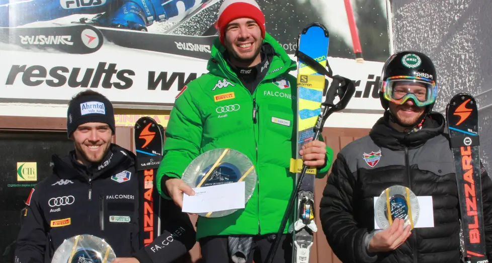 Slalom Fis a Pampeago, Ronci concede il bis