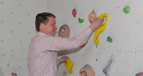Palestra-salotto per gli appassionati del «bouldering»