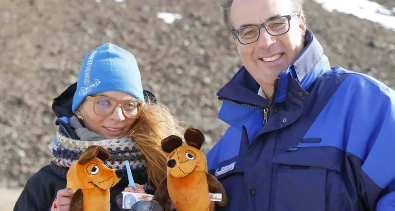 Val Senales, i cannoni da neve sparano granita alla fragola