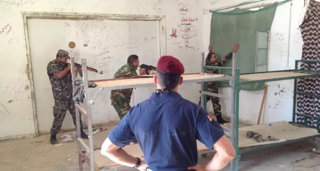 I poliziotti palestinesi a lezione dai nostri carabinieri