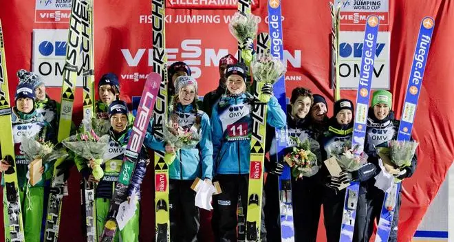 Salto con gli sci, Elena ed Evelyn sul podio di Coppa del mondo