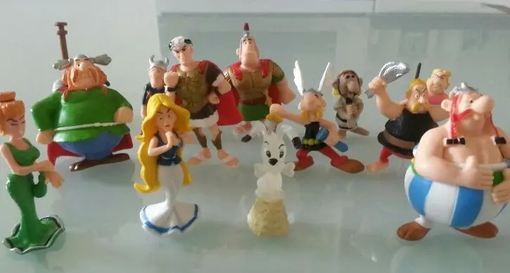 Il Centro consumatori: pericolosi i pupazzetti 3D di Asterix & Co.