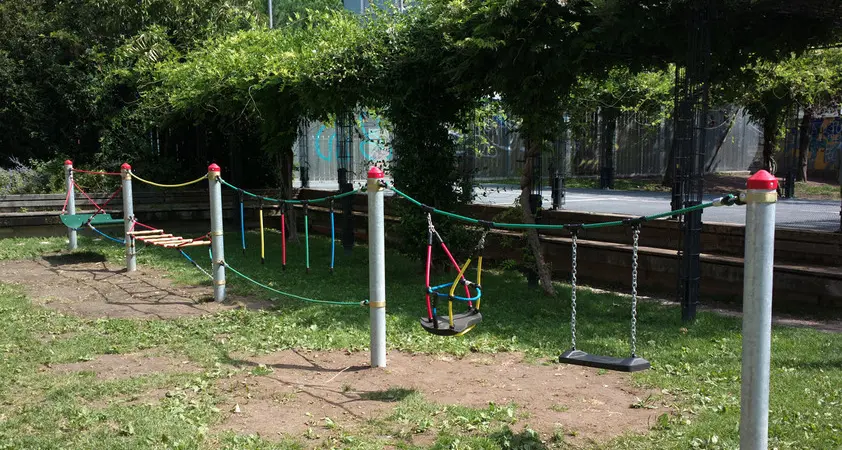 Nuovo Parco Goethe C’è il percorso con le funi