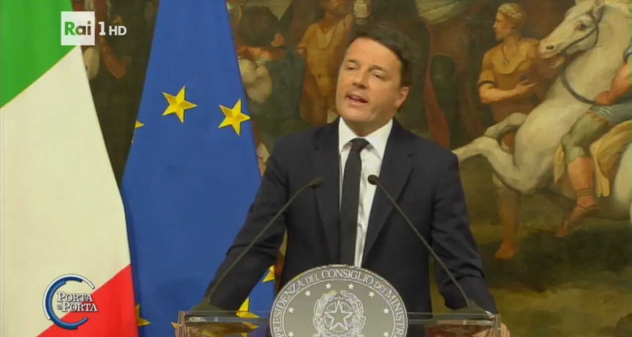 Il referendum è perso, Renzi si dimette in diretta tv