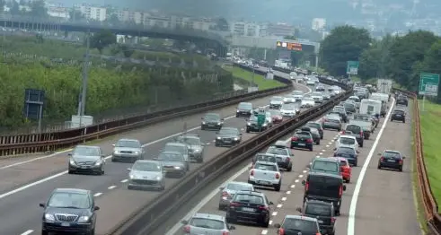 E' iniziato il controesodo: code sull'A22 fino ad Ala e traffico rallentato sulla MeBo da Terlano a Bolzano